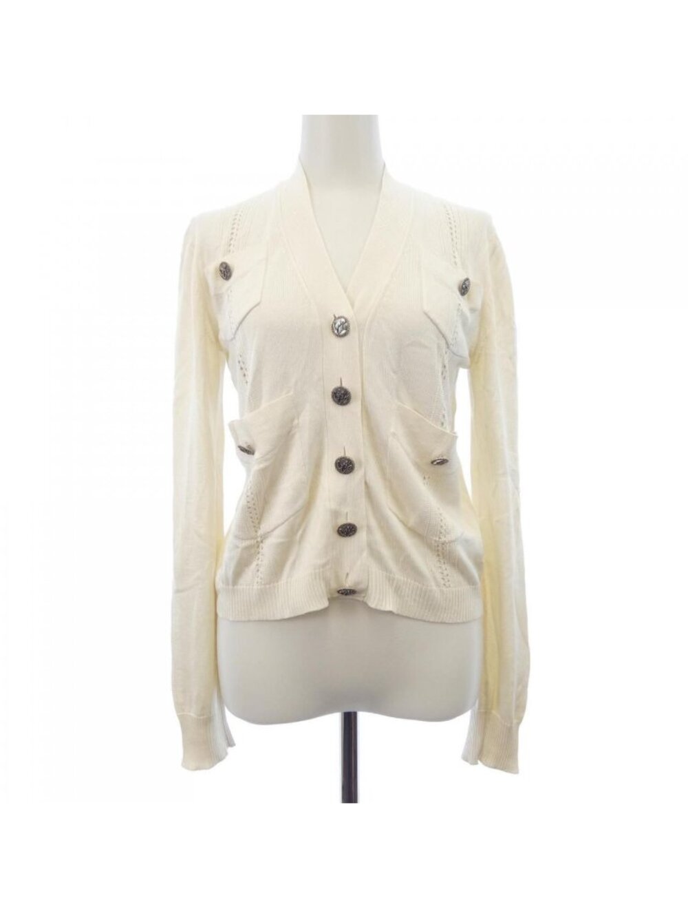 Chanel Cardigan White